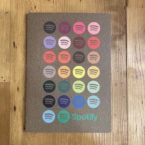 brand new Spotify softcover notebook journal 5"x7"